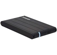 Tooq Carcasa Externa HDD/SDD 2.5" hasta 9,5mm SATA USB 3.0 - Color Negro