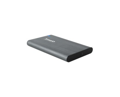 Tooq Carcasa Externa HDD/SSD 2.5\" USB 3.0/3.1 Gen 1 - SATA I, II y III - Cable USB3.0 Tipo Micro-B a USB3.0 Tipo A