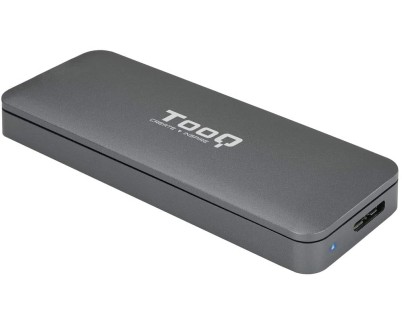 Tooq Carcasa Externa SSD M2 NGFF USB-C - Color Gris