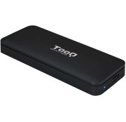 Tooq Carcasa Externa SSD M2 NVMe PCIe USB-C - Color Negro