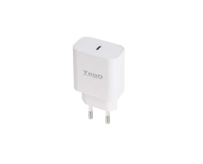 Tooq Cargador de Pared 1x USB-C/PD 20W - Color Blanco