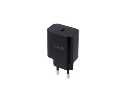 Tooq Cargador de Pared 1x USB-C/PD 20W - Color Negro