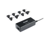 Tooq Cargador Universal Automatico para Portatil 65W - USB - 8 Adaptadores - Voltaje 18.5-20V