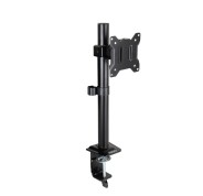 Tooq DB1130TN-B Soporte de Mesa para Monitor de 17\"-32\" - Altura, Inclinacion, Rotacion y Giro Regulables - Gestion de Cables - Peso Max 10Kg - VESA 100X100mm - Color Negro