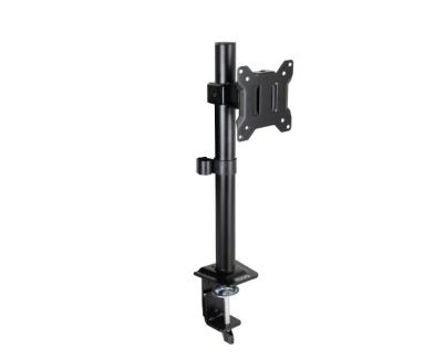 Tooq DB1130TN-B Soporte de Mesa para Monitor de 17\"-32\" - Altura, Inclinacion, Rotacion y Giro Regulables - Gestion de Cables - Peso Max 10Kg - VESA 100X100mm - Color Negro
