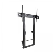 Tooq Lottus Soporte de Suelo/Pared para Pantallas de 55-100\" - Regulacion de Altura - Peso Max 100kg - VESA Max 1000x600 - Color Negro