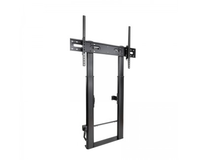 Tooq Lottus Soporte de Suelo/Pared para Pantallas de 55-100\" - Regulacion de Altura - Peso Max 100kg - VESA Max 1000x600 - Color Negro