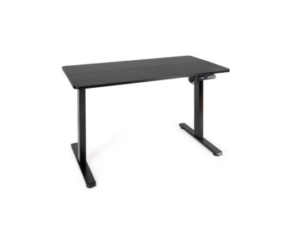 Tooq Origami Mesa de Escritorio Electrica Ajustable en Altura 730-1180mm - Motor DC 100-240V - Tablero de MDF 18mm - Color Negro