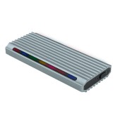 Tooq Shinobi Carcasa Externa SSD M.2 NGFF/NVMe USB-A 3.1 Gen2 RGB