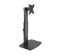 Tooq Soporte de Mesa para Monitor de 17\"-32\" - Regulacion de Altura por Piston de Gas - Gestion de Cables - Peso Max 7Kg - VESA 100X100mm - Color Negro