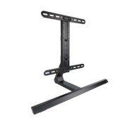 Tooq Soporte de Mesa para TV de 32\"-65\" - Gestion de Cables - Peso Max 40Kg - VESA 400X400mm - Fabricado en Aluminio - Color Negro