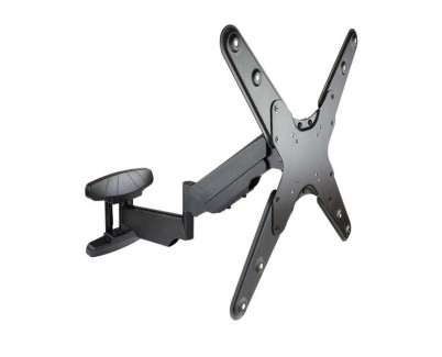 Tooq Soporte de Pared con Brazo Articulado para TV de 23\"-55\" - Giratorio e Inclinable - Piston de Gas - Peso Max 30kg - VESA 400x400mm - Color Negro
