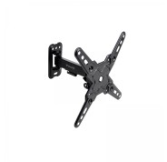 Tooq Soporte de Pared con Brazo para Pantallas de 13\"-43\" - Giratorio e Inclinable - Gestion de Cables - Peso Max 20kg - VESA Max. 200x200mm - Color Negro