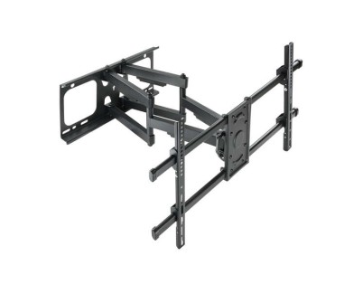 Tooq Soporte de Pared con Doble Brazo Articulado para TV de 37\"-90\" - Giratorio e Inclinable - Peso Max 75Kg - VESA 800x400mm - Color Negro