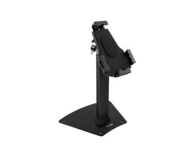 Tooq Soporte de Sobremesa Profesional Ajustable para Tablet de entre 7.9? a 10.5? - Incluye Candado Antirrobo - Organizador de Cables - Se puede Fijar a la Mesa