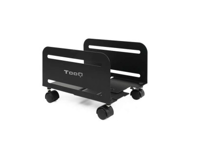 Tooq Soporte de Suelo con Ruedas para CPU de 119-209mm de Ancho - Peso Max 10kg - Color Negro