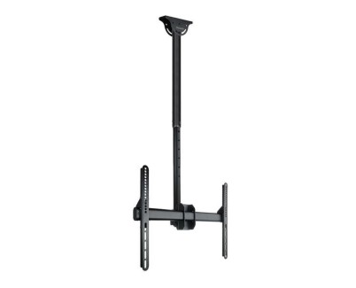 Tooq Soporte de Techo Giratorio para TV de 37\"-70\" - Gestion de Cables - Peso Max 50kg - VESA 600x400mm