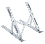 Tooq Soporte Elevador Aluminio Plegable Portatiles - Color Plata