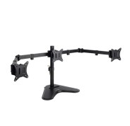 Tooq Soporte Mesa Pantalla - Giro 180º - Inclinable - 3 Brazos 17-27  - Color Negro