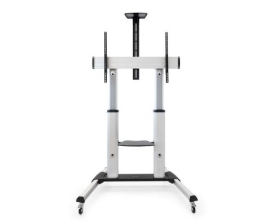 Tooq Soporte Suelo Ruedas Aluminio 60-100 - Color Plata