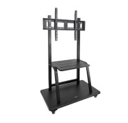 Tooq Soporte Suelo Ruedas \"Coloso\" 37-100\" - Color Negro