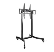 Tooq Soporte Suelo Ruedas Electrico \"Lux\" 55-100\" - Color Negro