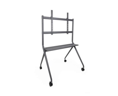 Tooq Soporte Suelo Ruedas Pantallas \"Istand\" 50\"-86\" - Color Gris