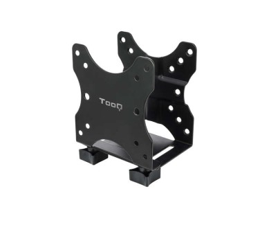 Tooq Soporte VESA para Mini PC - 4 Opciones de Instalacion - Peso Max 5kg - VESA 100x100 - Color Negro