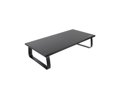 Tooq TQMR111 Soporte Elevador para Monitor o Portatil - Madera - Peso Max. 20kg - Color Negro