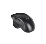 Tooq TQMWG-1105-B Raton Inalambrico Ergonomico - 1600dpi - 6 Botones - Color Negro