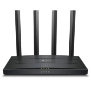 TP-Link Archer AX12 Router Inalambrico Doble Banda AX1500 WiFi 6 - 4 Puertos RJ-45 - 4 Antenas Exteriores - Color Negro