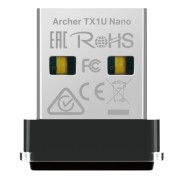 TP-Link Archer TX1U Nano Adaptador USB a WiFi 6 - Velocidad 287Mbps - Seguridad Avanzada - Color Negro