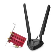 TP-Link Archer TXE75E Adaptador PCIe WiFi 6E AXE5400 Bluetooth 5.2 con 2 Antenas de Alta Ganancia