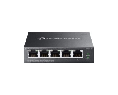 TP-Link Omada Switch Gestionado de 5 Puertos RJ45 Gigabit Ethernet PoE