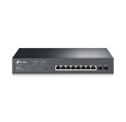 TP-Link Omada Switch Smart Gigabit JetStream - 8 Puertos PoE+ - 2 Ranuras SFP - Montaje en Rack