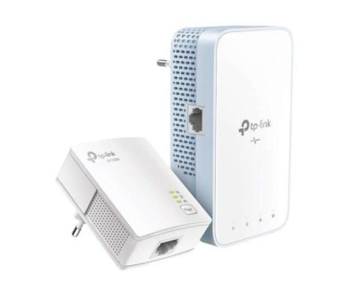 TP-Link Pack de Adaptadores Powerline Gigabit AV1000 WiFi - 1000Mbps - Alcance hasta 300m - Gigabit Ethernet