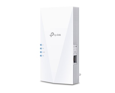 TP-Link RE780X Extensor WiFi 6 de Doble Banda - Velocidad 3Gbps - Configuracion Sencilla con WPS o App - WiFi AX3000 - Ethernet - Color Blanco
