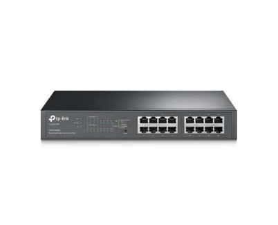 TP-Link Switch Easy Smart - 16 Puertos Gigabit con 8 Puertos PoE+