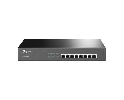 TP-Link Switch  Sobremesa - 8 Puertos Gigabit con PoE+  - Montaje en Rack