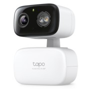 TP-Link Tapo C216 Camara de Seguridad - 2K QHD - IP65 - WiFi - Deteccion con IA - Resolucion 3Mpx - Vision Nocturna - Audio Bidireccional - Cancelacion de Ruido - Color Blanco y Negro