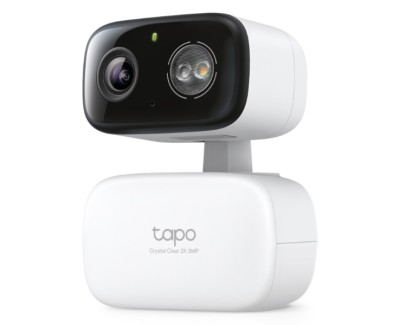 TP-Link Tapo C216 Camara de Seguridad - 2K QHD - IP65 - WiFi - Deteccion con IA - Resolucion 3Mpx - Vision Nocturna - Audio Bidireccional - Cancelacion de Ruido - Color Blanco y Negro