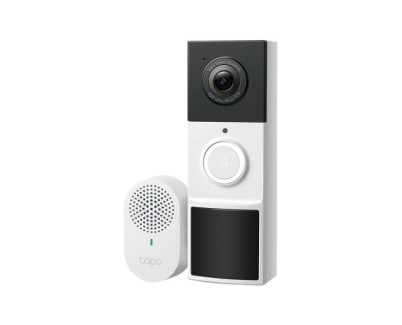 TP-Link Tapo D210 Timbre Inteligente con Video 2K 3MP - Vision Nocturna - Angulo de Vision de 160º - Deteccion y Notificaciones con IA - Sonido Bidireccional