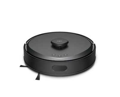TP-Link Tapo RV30 Max Robot Aspirador con Friegasuelos - Bluetooth - Mapeo Preciso - 5300Pa - Bateria 2600mAh - 2 Depositos de 300ml - Filtro HEPA - Color Negro