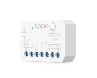 TP-Link Tapo S110E Interruptor Conmutador Inteligente - Bluetooth - WiFi - Compatible con Asistentes Virtuales - Programable - Monitorizacion del Consumo - Color Blanco