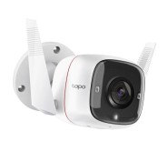 TP-Link Tapo TC65 Camara de Seguridad WiFi 2K+3MP Exterior - Vision Nocturna - Deteccion de Movimiento - Alarma de Luz y Sonido - Audio Bidireccional