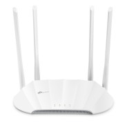 TP-Link TL-WA1801 Punto de Acceso de Doble Banda - PoE - Velocidad hasta 1.8Gbps - 4 Antenas Fijas - WiFi 6 AX1800 - Ethernet - Color Blanco