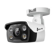 TP-Link Vigi C330 Camara de Seguridad para Exterior - Lente de 2.8mm - IP67 - Ethernet - Resolucion de 3Mpx - Deteccion Inteligente - Vision Nocturna - Color Blanco y Negro