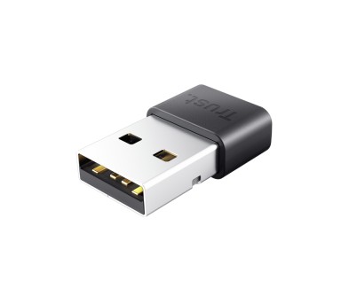 Trust Adaptador Bluetooth 5.3 - Alcance de 10M - Bajo Consumo de Energia - Velocidad de Transferencia de 3Mbps