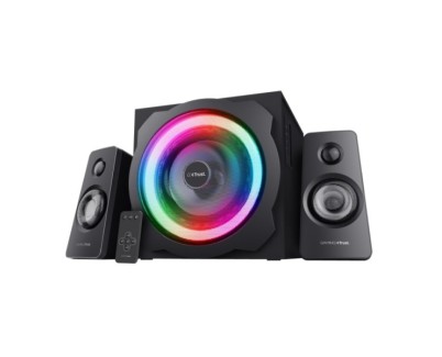 Trust Altavoces GXT 629 Tytan 2.1 60W - Entrada y Salida Jack 3.5mm - Color Negro