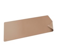 Trust Benya Alfombrilla de Escritorio XXL - PVC - Superficie Suave - Antideslizante - Flexible - 430x900mm - Color Beige